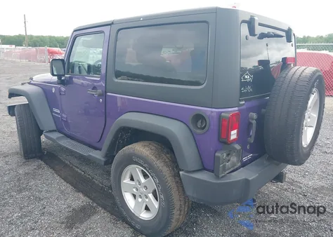 2017 Jeep Wrangler Sport 4X4 from USA, damaged, VIN 1C4AJWAG1HL633794